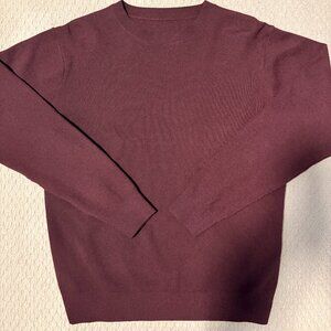 Red Cashmere Knit Sweater